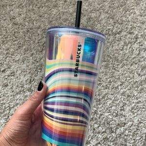 Starbucks Target LE Rainbow Swirl Tumbler